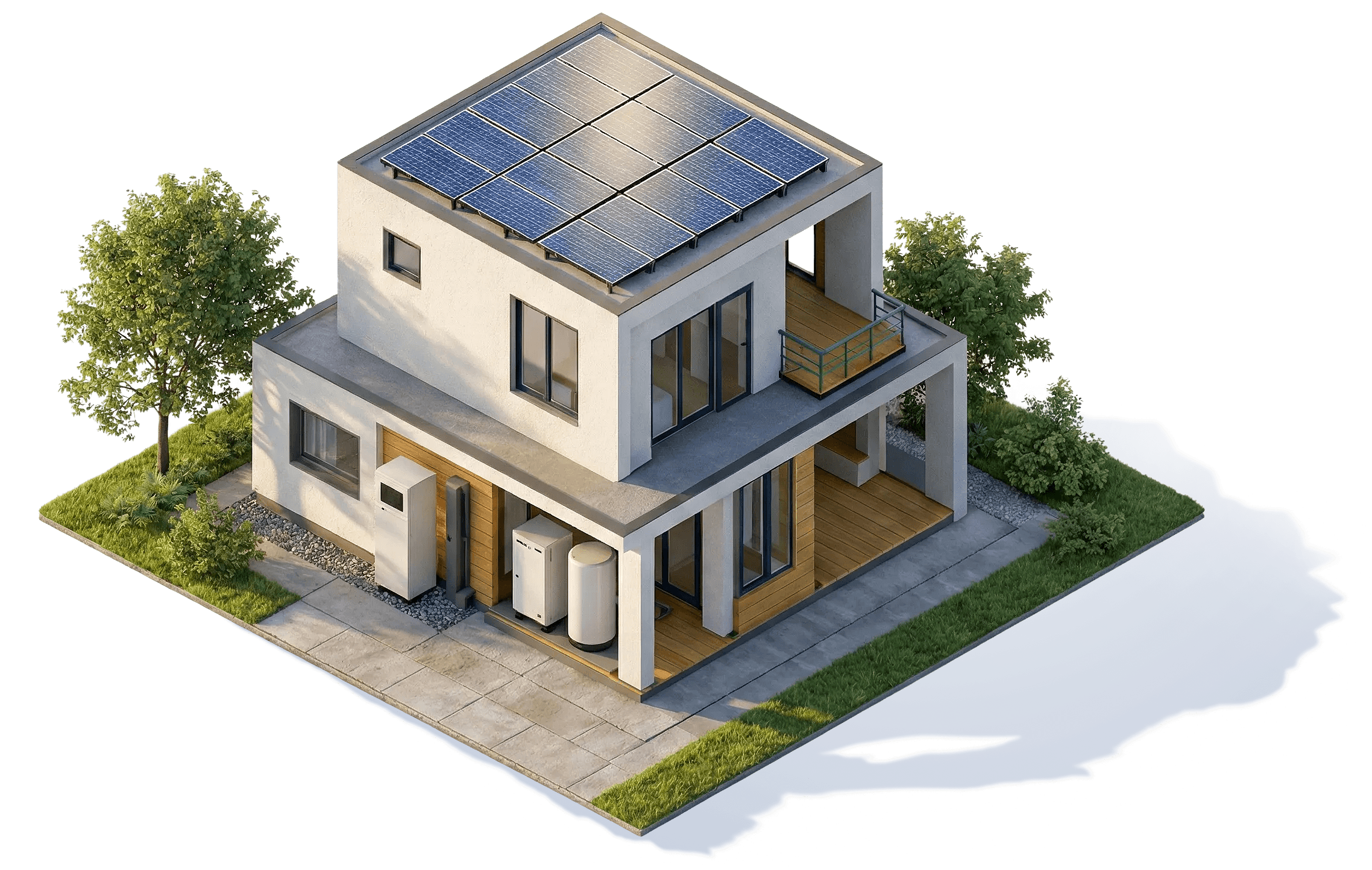 Solar subscription for single-family homes