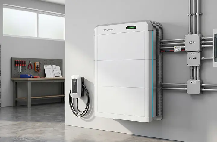 Installation des Batteriespeichers