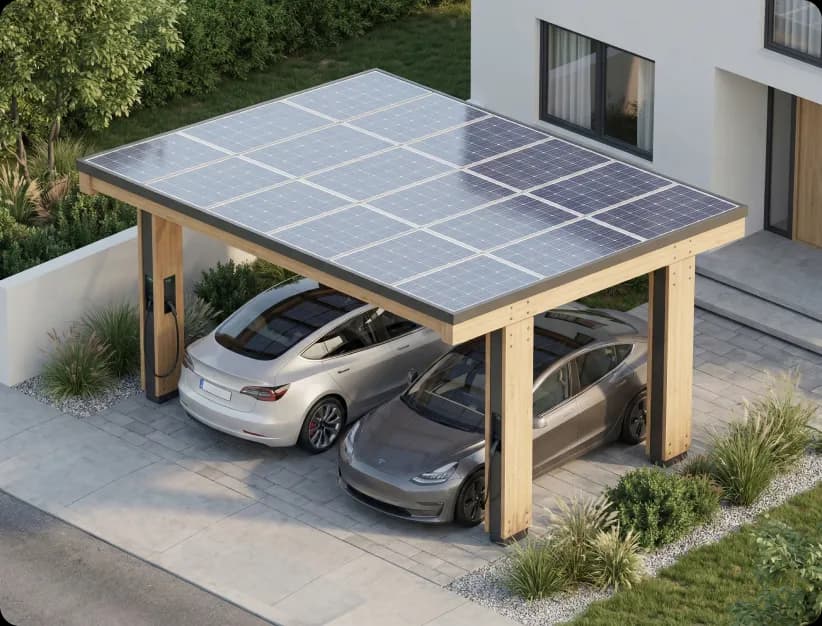 Solarenergie
von Parkdächern
